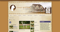 Desktop Screenshot of foggybottomalpacas.com